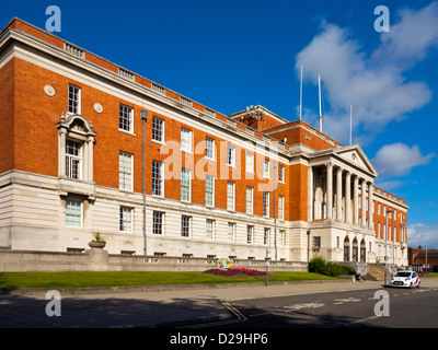 Chesterfield Borough sede del Consiglio edificio per uffici in Rose Hill Chesterfield Derbyshire England Regno Unito Foto Stock