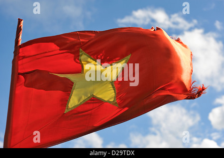 Bandiera vietnamita, Vietnam Foto Stock