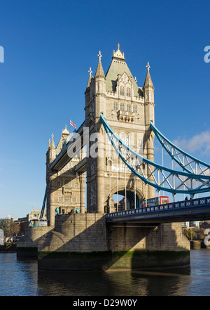 London, Tower Bridge, England, UK Foto Stock