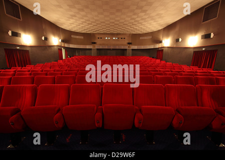 Berlino, Germania, vuoto movie theater in Adriatico Filmbuehne Foto Stock