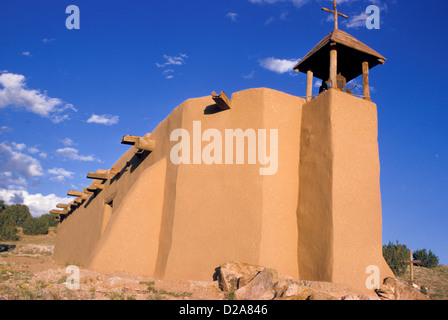 Nuovo Messico, Santa Fe. Morada (Chiesa Penitente) Cienega vecchio museo del villaggio. Foto Stock