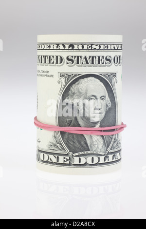 Berlino, Germania, un bundle 1-fatture del dollaro Foto Stock