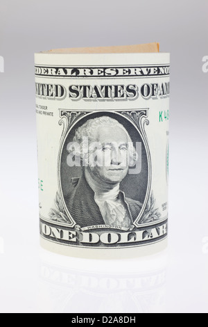 Berlino, Germania, un bundle 1-fatture del dollaro Foto Stock