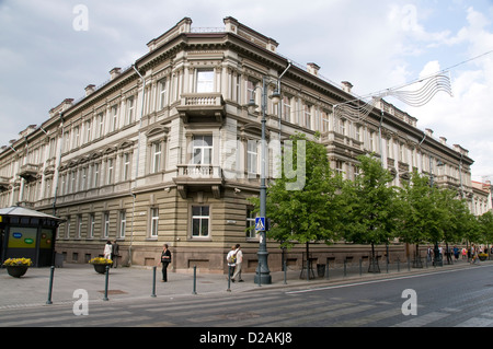 Ministero lituano dell'Agricoltura su Gedimino Avenue a Vilnius, Lituania, Stati baltici Foto Stock