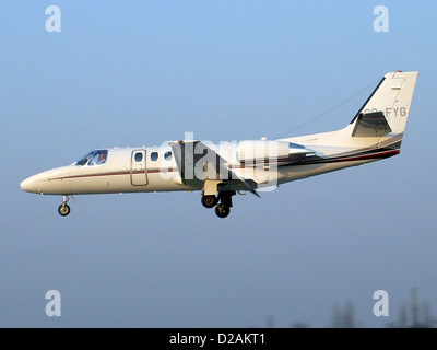 I partner di Flying NV Cessna 550B Citation Bravo. OO-FYG Foto Stock