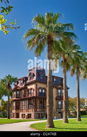 Fulton Mansion, francese stile Secondo Impero (1877), il sito storico dello Stato, Gulf Coast, Rockport, Texas, Stati Uniti d'America Foto Stock