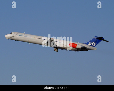 LN-ROP - SAS - Scandinavian Airlines McDonnell Douglas MD-82 Foto Stock