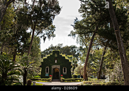 Mission Nombre de Dios e La Leche Santuario nella storica sede di sant'Agostino, Florida. Foto Stock