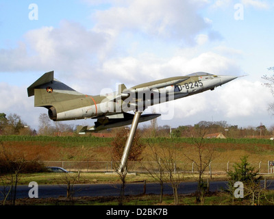 Aviazione militare Museo Soesterberg.Lockheed F-104G Starfighter - Royal Netherlands Air Force D-8245 Foto Stock