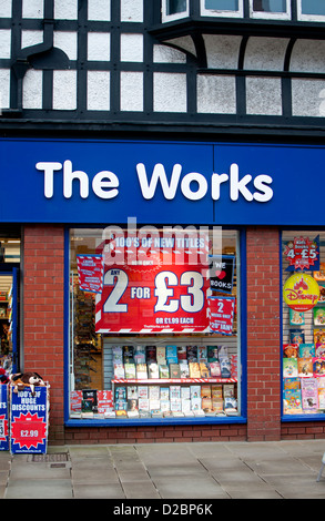 Le opere shop, Stratford-upon-Avon, Warwickshire, Inghilterra, Regno Unito Foto Stock