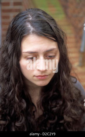 Giovane donna ritratto Foto Stock