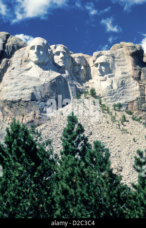 Dakota del Sud, il Monte Rushmore Foto Stock