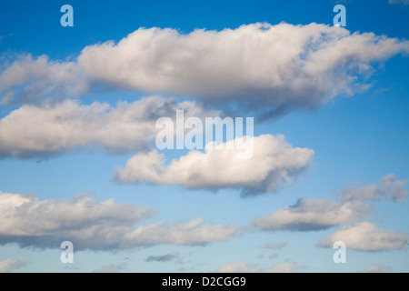 America, il mar dei Caraibi, isola Hispaniola, Repubblica dominicana, sky, nuvole Foto Stock