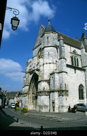 La Francia. Moret-Sur-Loing. Eglise Notre-Dame Foto Stock