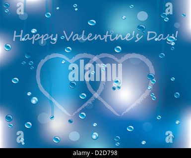 Speciale San Valentino card Foto Stock