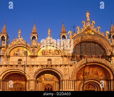 La Basilica di San Marco, Venezia, Veneto, Italia Foto Stock