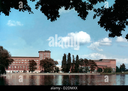 Centro di radiodiffusione della RDT a Berlino Est. Foto Stock