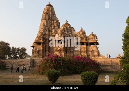 Kandariya Mahadev Temple, Khajuraho, India Foto Stock