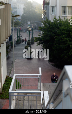 Essen, Germania, il pedone imperatore Ottone Platz in Essen-Steele Foto Stock