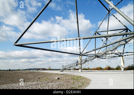 Bottrop, Germania, e tetrahedron - Haldenereignis Emscherblick Foto Stock