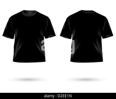 Vettore. Uomo t-shirt design template Foto Stock