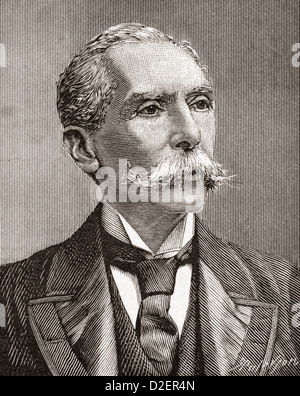 Alfred Austin, 1835 - 1913. Poeta inglese laureate. Foto Stock