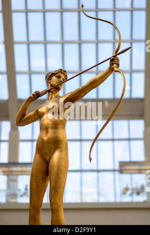 Diana da Augusto Saint Gaudens, Metropolitan Museum of Art di New York City, Stati Uniti d'America Foto Stock