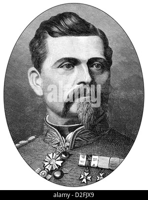 Ludwig Sansone Heinrich Arthur Freiherr von und zu der Tann, Tann-Rathsamhausen, 1815-1881, Royal bavarese generale di fanteria Foto Stock