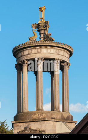 La Scozia, South Ayrshire, Alloway, brucia un monumento in onore di Scozia il poeta nazionale Robert Burns Foto Stock