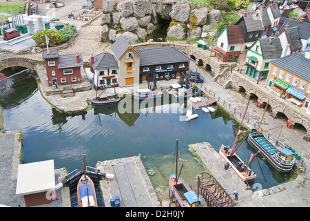 Bekonscot model village a Beaconsfield, Buckinghamshire Foto Stock