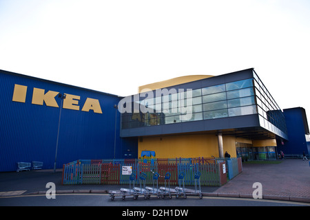 Arredamento IKEA store a Croydon, SURREY REGNO UNITO Foto Stock