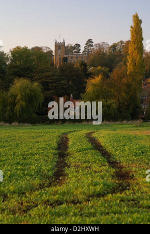 Tutti della santa Chiesa, Tealby, Lincolnshire, Regno Unito Foto Stock