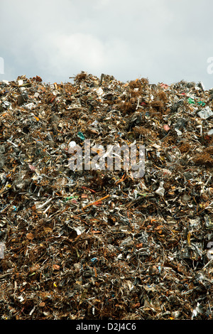 Amburgo, Germania, è landetes rottami di metallo nel porto di Amburgo Foto Stock