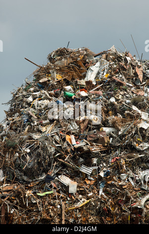 Amburgo, Germania, è landetes rottami di metallo nel porto di Amburgo Foto Stock