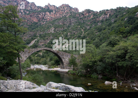 Corsica: Ota - Pont de Zaglia Foto Stock