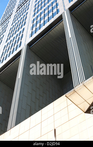 Close-up di dettaglio Australiano moderno edificio per uffici Sydney CBD Foto Stock