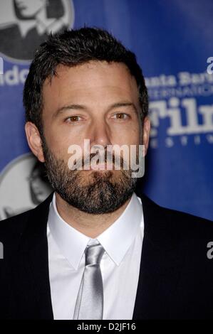 Sanata Barbara, California, Stati Uniti d'America. Il 25 gennaio 2013. Ben Affleck di presenze per Santa Barbara International Film Festival (SBIFF) Moderna Master Award omaggio a Ben Affleck, Arlington Theatre, Santa Barbara, CA 25 gennaio 2013. Foto Da: Michael Germana/Everett raccolta/ Alamy Live News Foto Stock