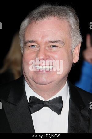 EAMONN HOLMES NATIONAL TELEVISON AWARDS red carpet arrivi Londra Inghilterra REGNO UNITO 23 Gennaio 2013 Foto Stock