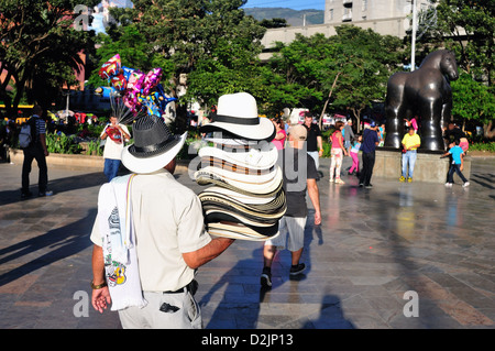 Plaza Botero A MEDELLIN .dipartimento di Antioquia. COLOMBIA Foto Stock