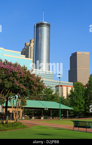 Il Centennial Olympic Park, Atlanta, Georgia, Stati Uniti d'America Foto Stock