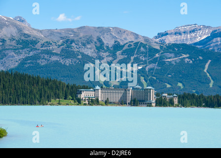 Area del Lago Louise e montagne, AB, Canada Foto Stock