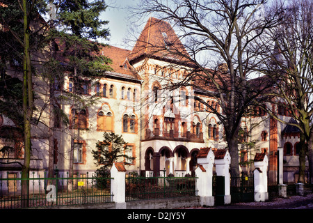 Potsdam, in Germania, i resti del Militaerstaedtchens sovietico No. 7 Foto Stock