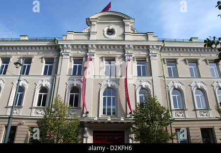 Gedimino 9 Shopping Center a Vilnius Foto Stock