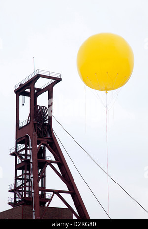 Essen, Germania, albero segni all'Zeche Zollverein Foto Stock