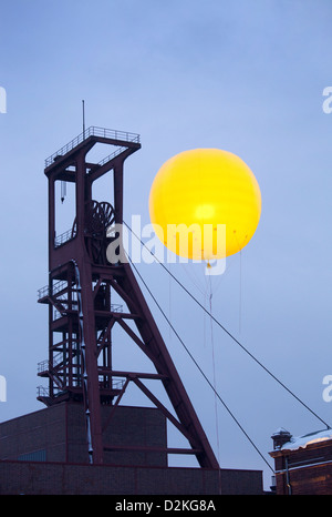 Essen, Germania, albero segni all'Zeche Zollverein Foto Stock