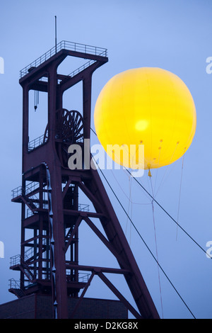 Essen, Germania, albero segni all'Zeche Zollverein Foto Stock