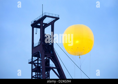 Essen, Germania, albero segni all'Zeche Zollverein Foto Stock