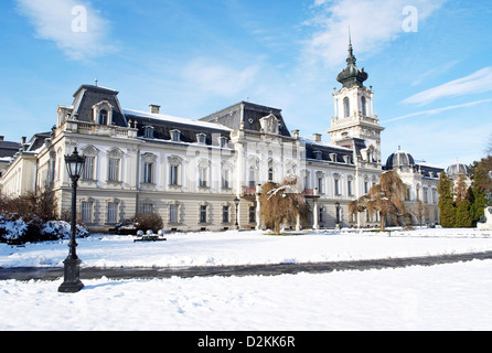 Dettaglio del Castello Festetics a Keszthely, Ungheria Foto Stock