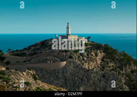 Faro di Cap de Formentor, isola di La Palma,Isole Baleari,Spagna Foto Stock