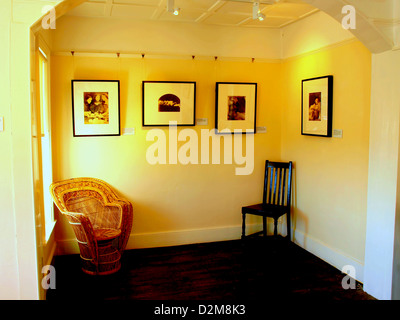 Al Dimbola house, acqua dolce, Isola di Wight Foto Stock